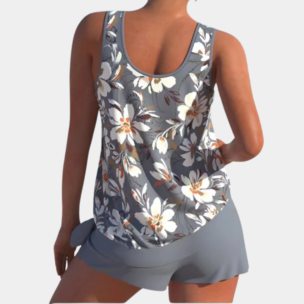Belen | Stylish Floral Tankini Set