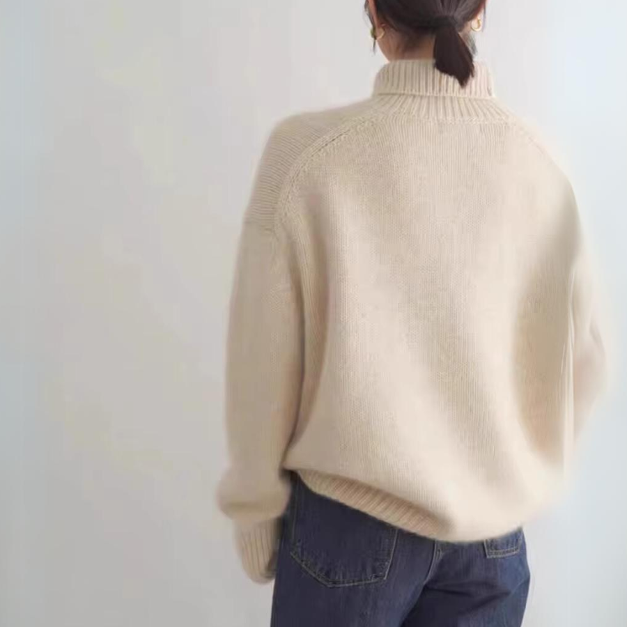 women turtleneck sweater in soft fabric for winter 7