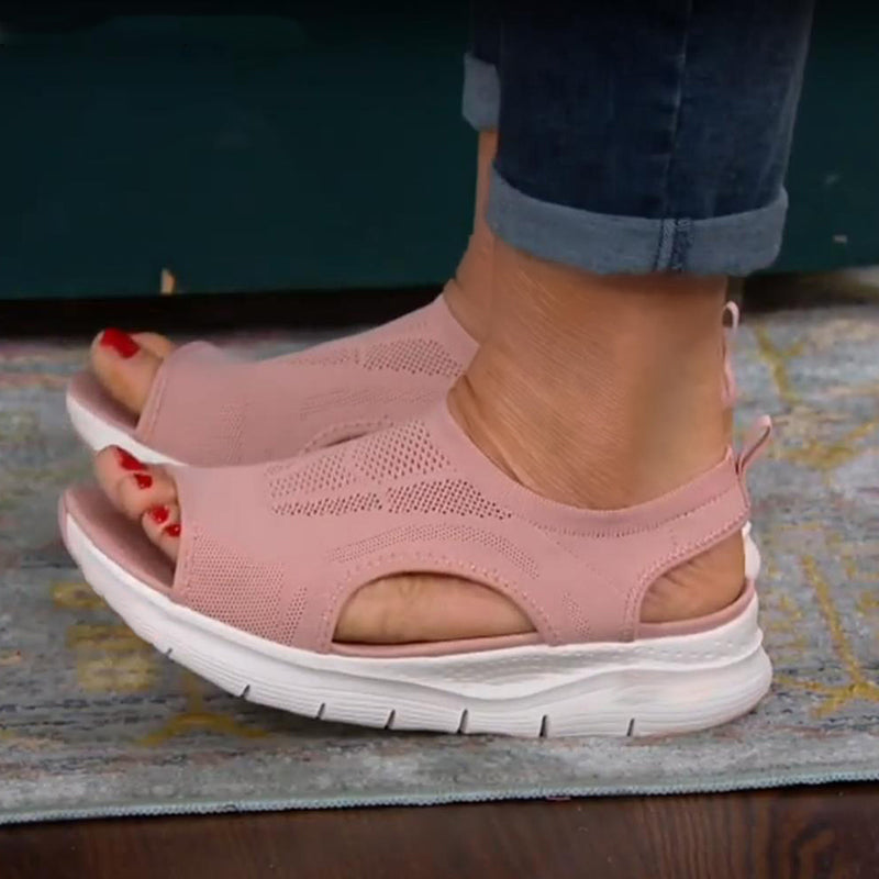 Dione | Comfortable Orthopaedic Sandals with Cut-Detail