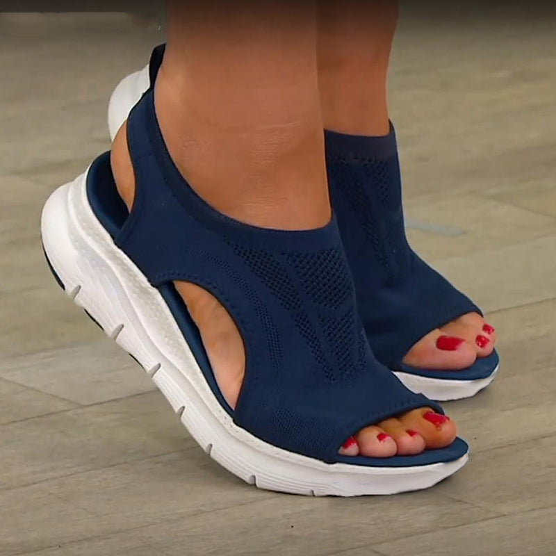 Dione | Comfortable Orthopaedic Sandals with Cut-Detail