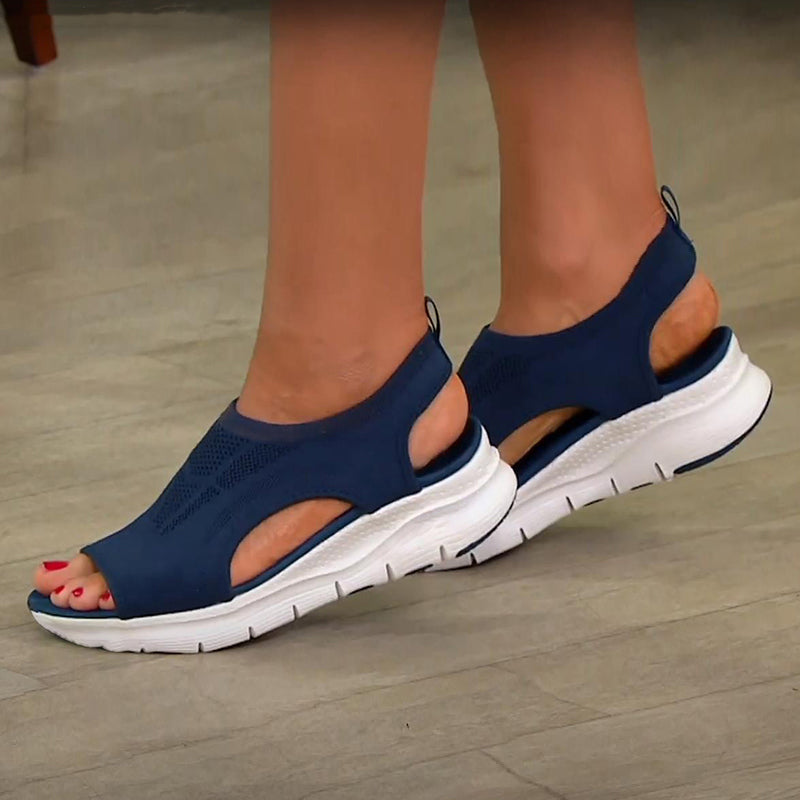 Dione | Comfortable Orthopaedic Sandals with Cut-Detail