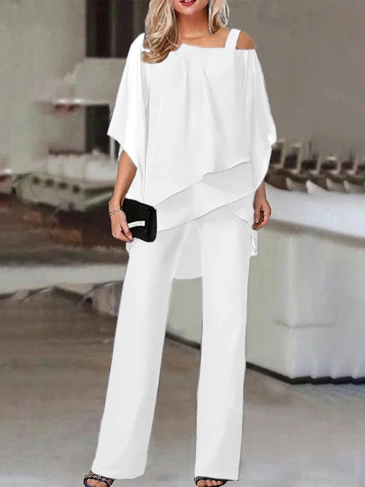 Capri | Stylish Off-Shoulder Two-Piece Set for Women