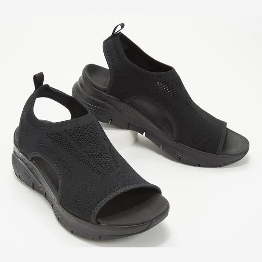 Dione | Comfortable Orthopaedic Sandals with Cut-Detail
