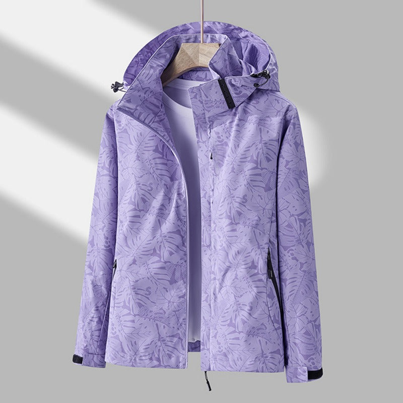 women lightweight jacket in blue for rainy days 4