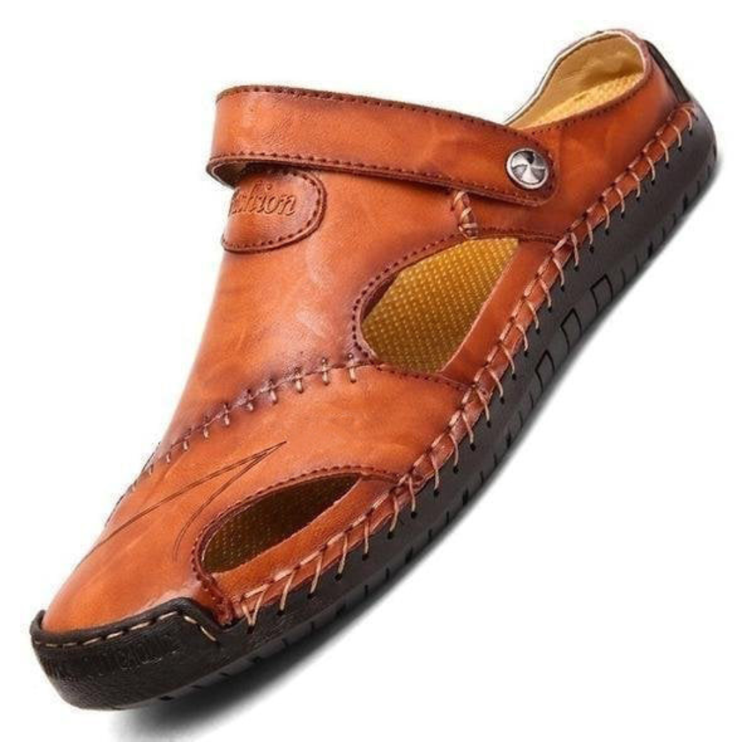 Lara | Comfortable Orthopaedic Leather Sandals for All-Day Support