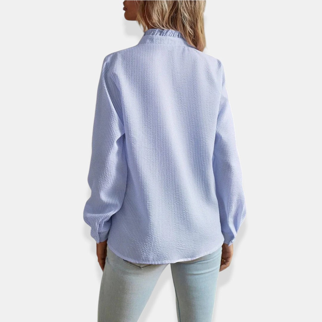 Alice | Classic Button-Front Blouse for Women