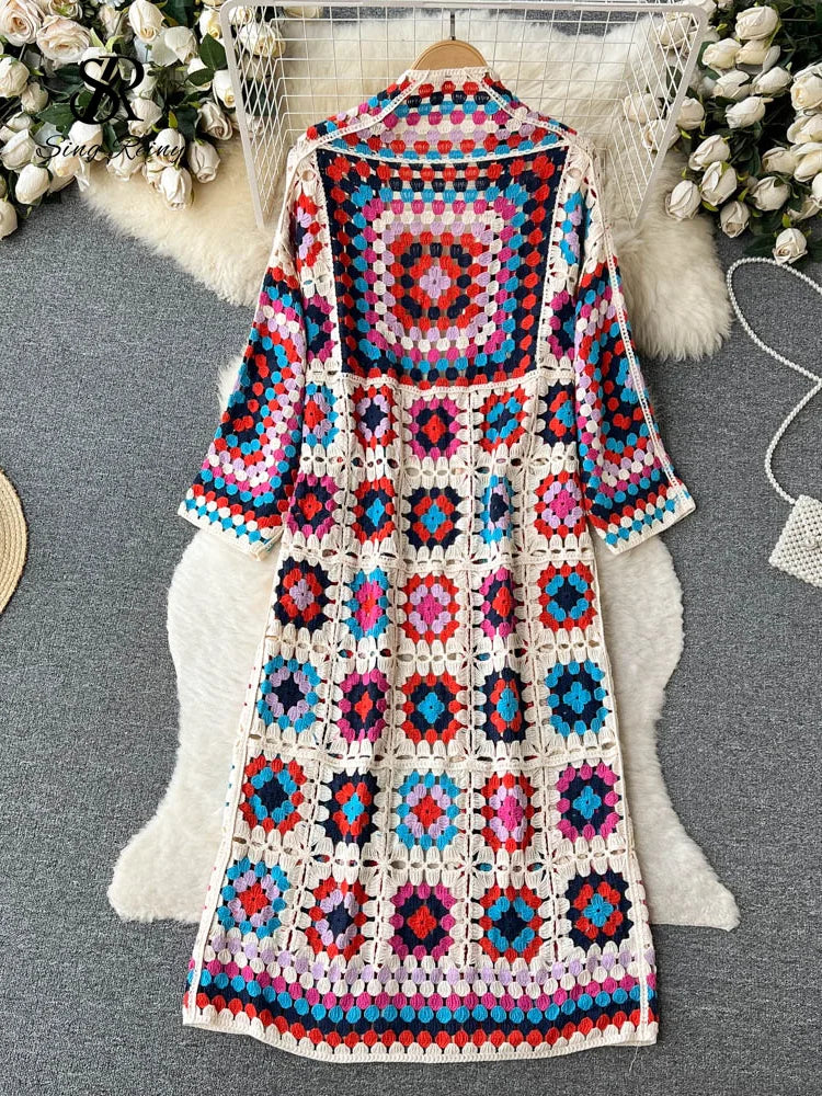 Amara | Stylish Floral Cardigan for Women, Perfect for Beach Days