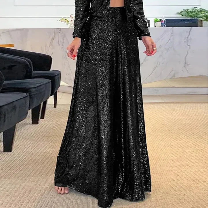 Dallas | Sparkling Sequin Trousers with Chick Elegance for Women