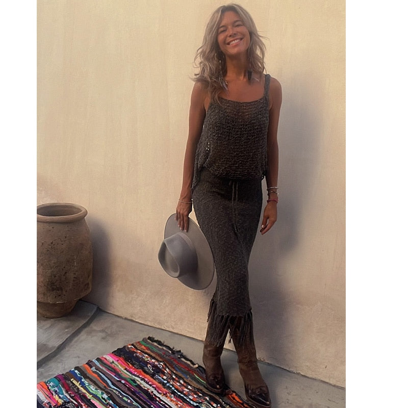 Sara | Light Breathable Midi Dress Perfect for Ultimate Summer Comfort