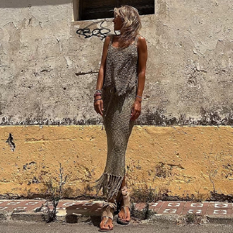 Sara | Light Breathable Midi Dress Perfect for Ultimate Summer Comfort