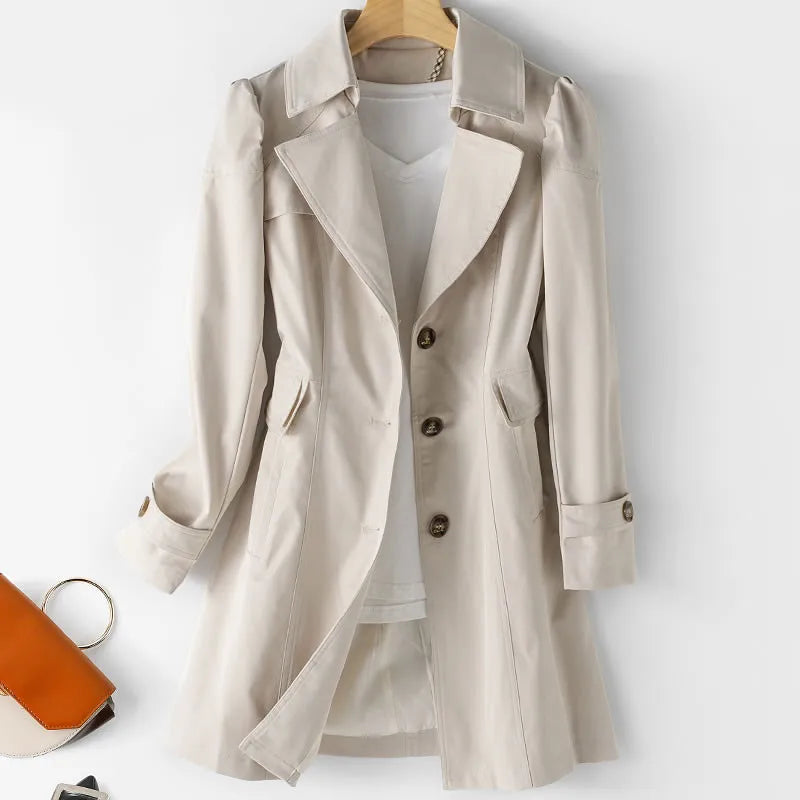 Linda | Elegant Trench Coat Perfect for Daily Wear