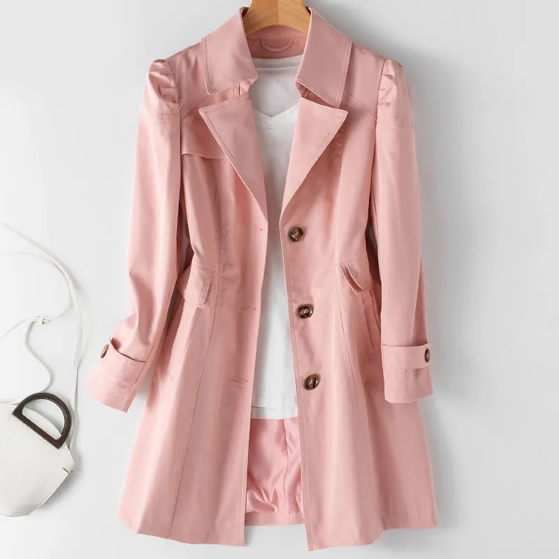 Linda | Elegant Trench Coat Perfect for Daily Wear