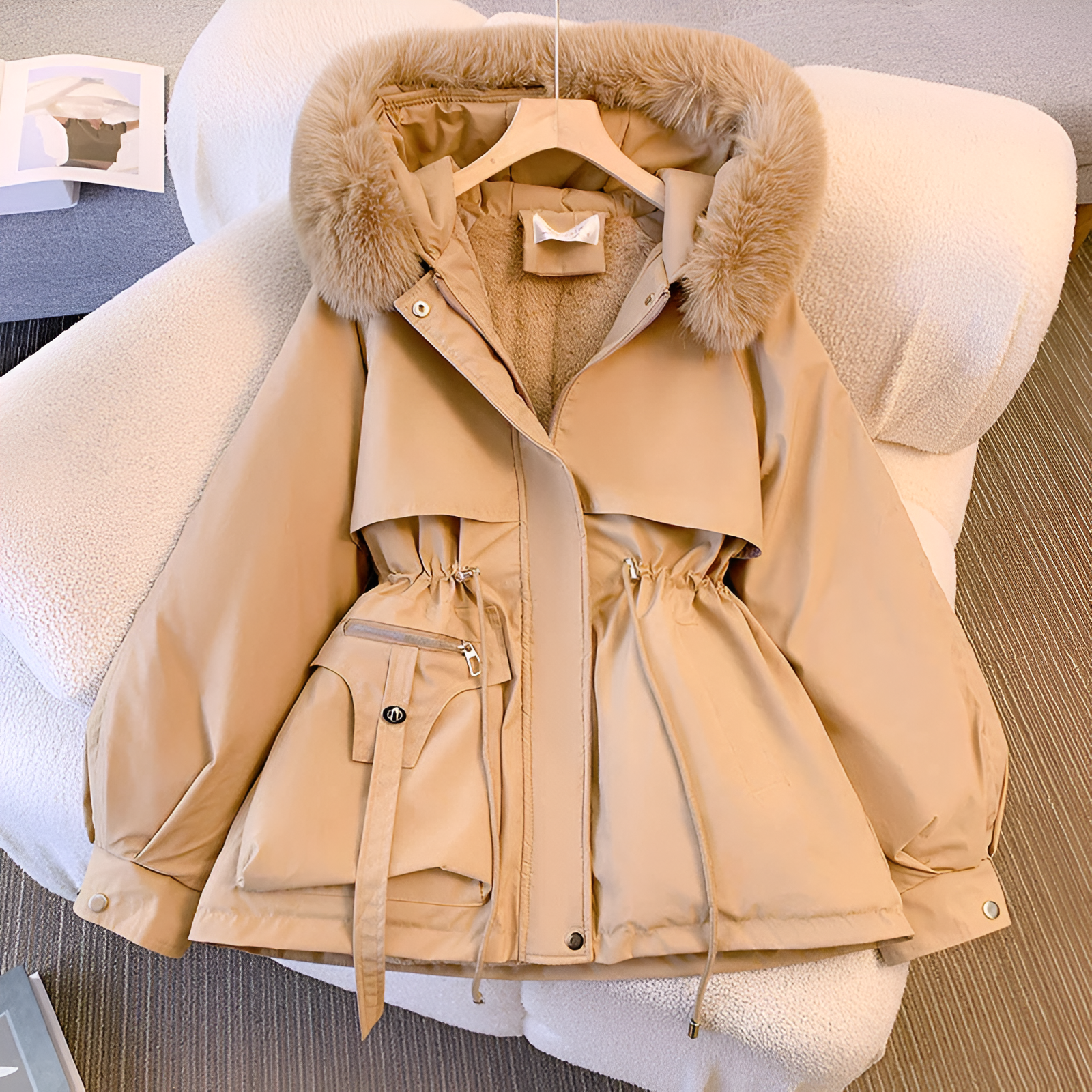 women winter jacket in stylish design for cold weather 2