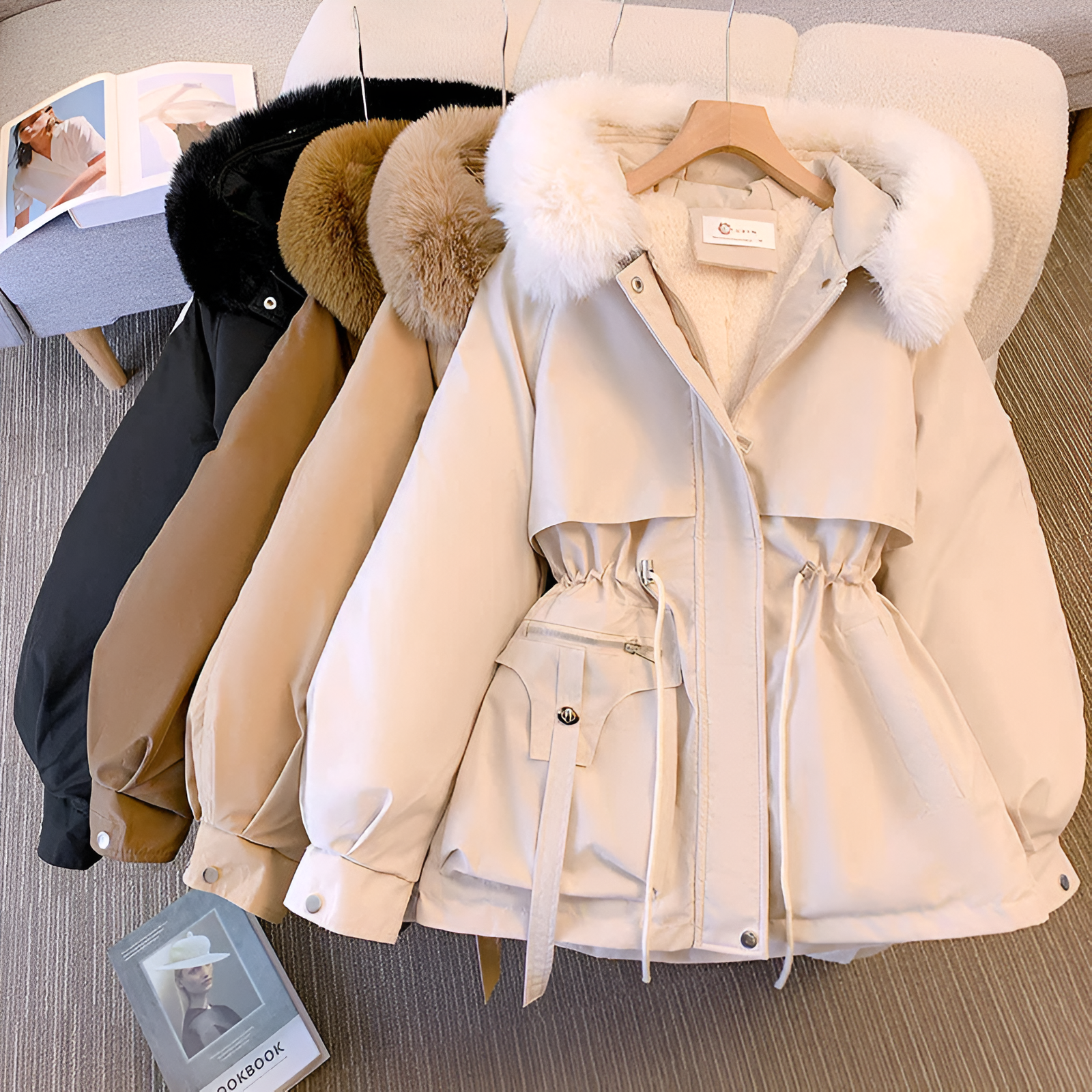 women winter jacket in stylish design for cold weather 4