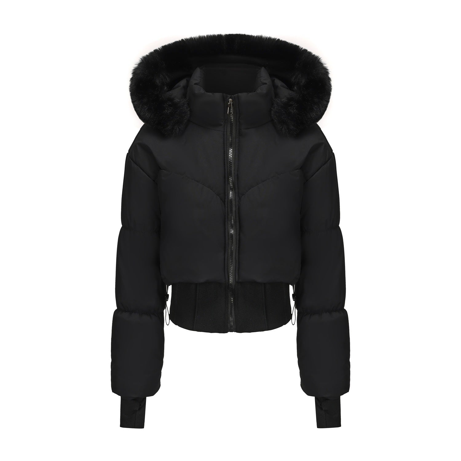 women down jacket in black for winter outings 7