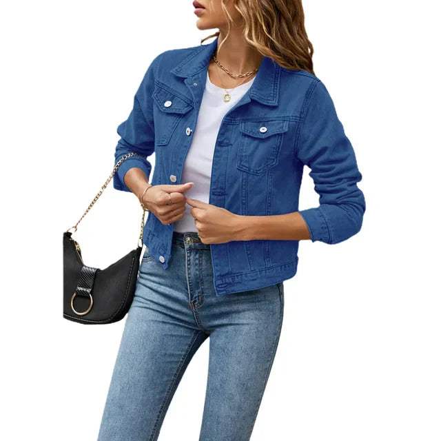 Scarlett | Stylish Denim Jacket, Perfect for Warm Weather