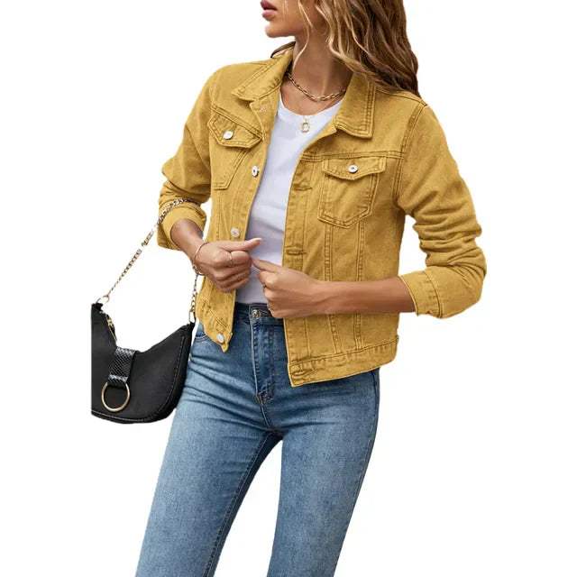 Scarlett | Stylish Denim Jacket, Perfect for Warm Weather