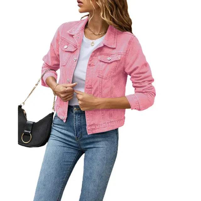 Scarlett | Stylish Denim Jacket, Perfect for Warm Weather