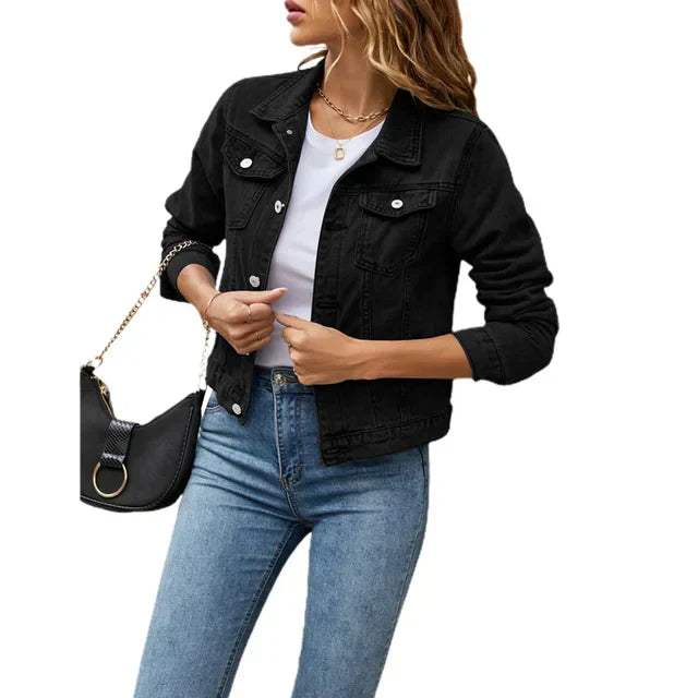 Scarlett | Stylish Denim Jacket, Perfect for Warm Weather
