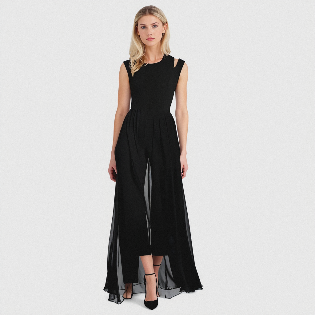 Linan | Stylish Tulle Maxi Dress for Every Occasion