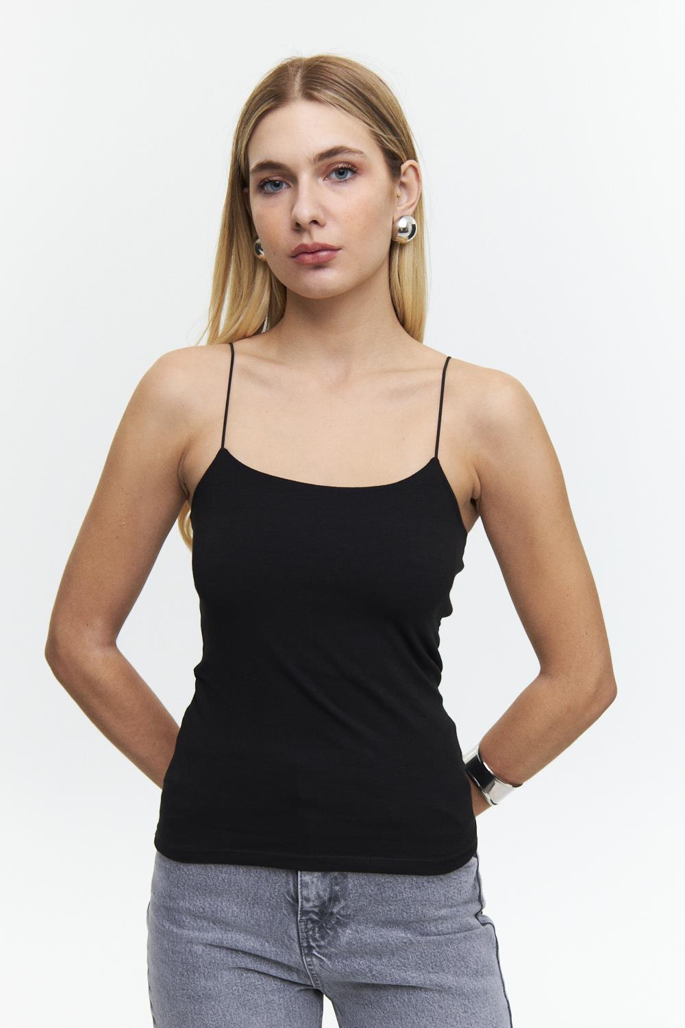 Black Undershirt For Women