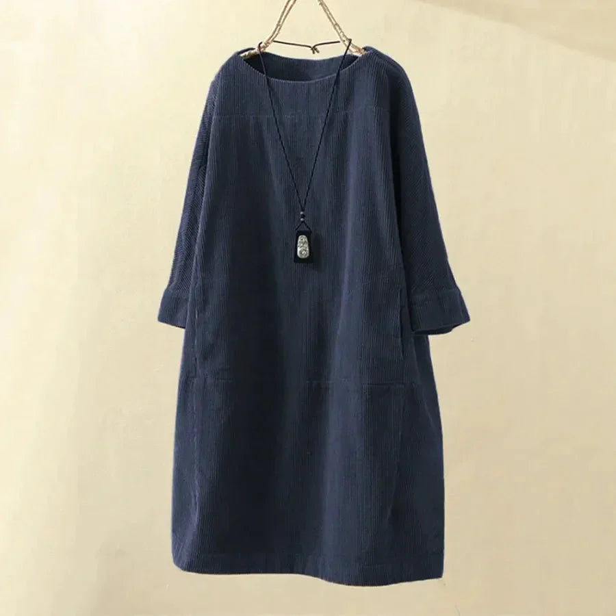 Claudette | Effortless style, Luxurious Comfortable Midi Tunic Dress