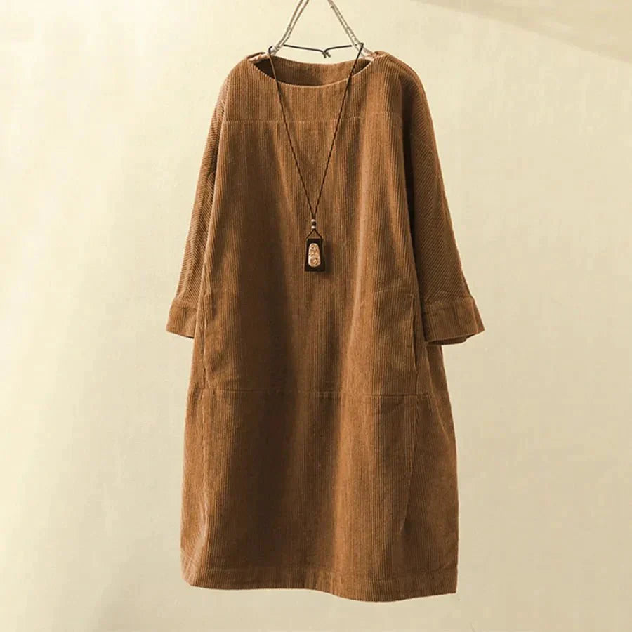 Claudette | Effortless style, Luxurious Comfortable Midi Tunic Dress