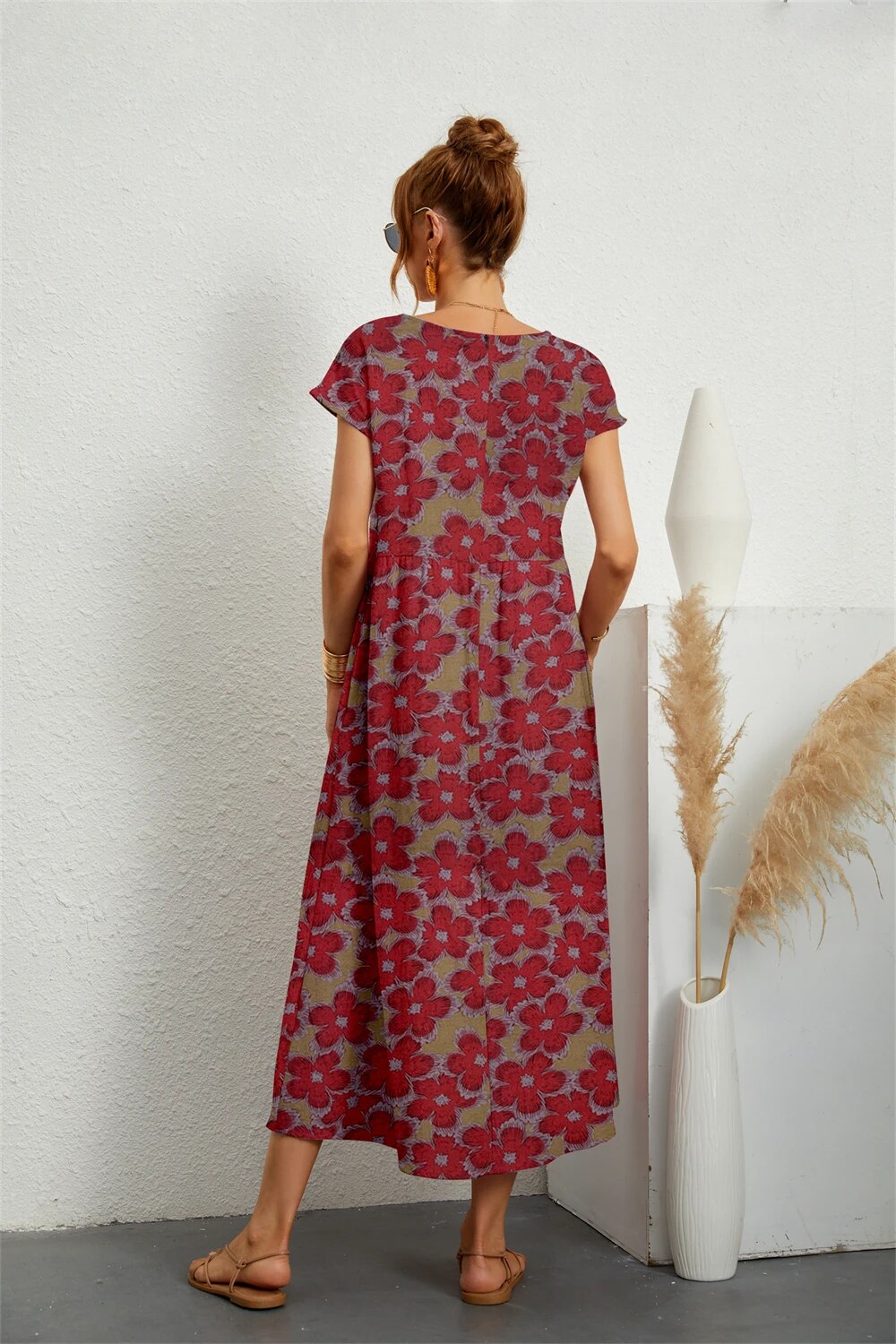 Desnia | Effortlessly Comfortable Maxi Dress for Everyday Style