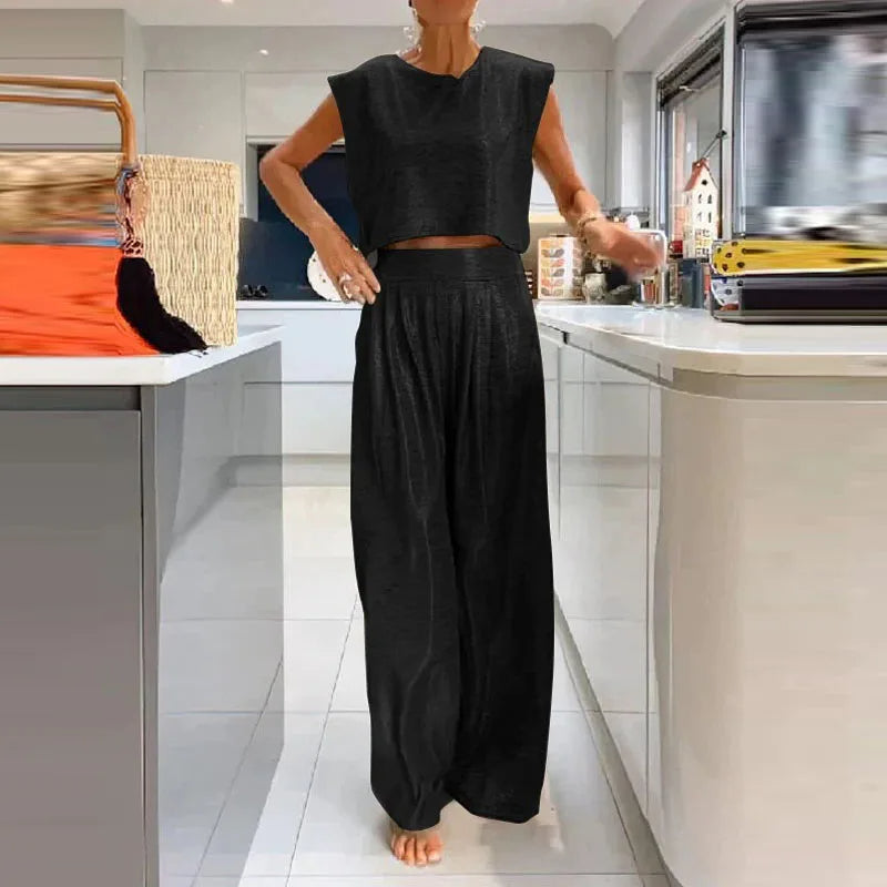 Jenny | Beautiful Two-Piece Sleeveless Women's Set