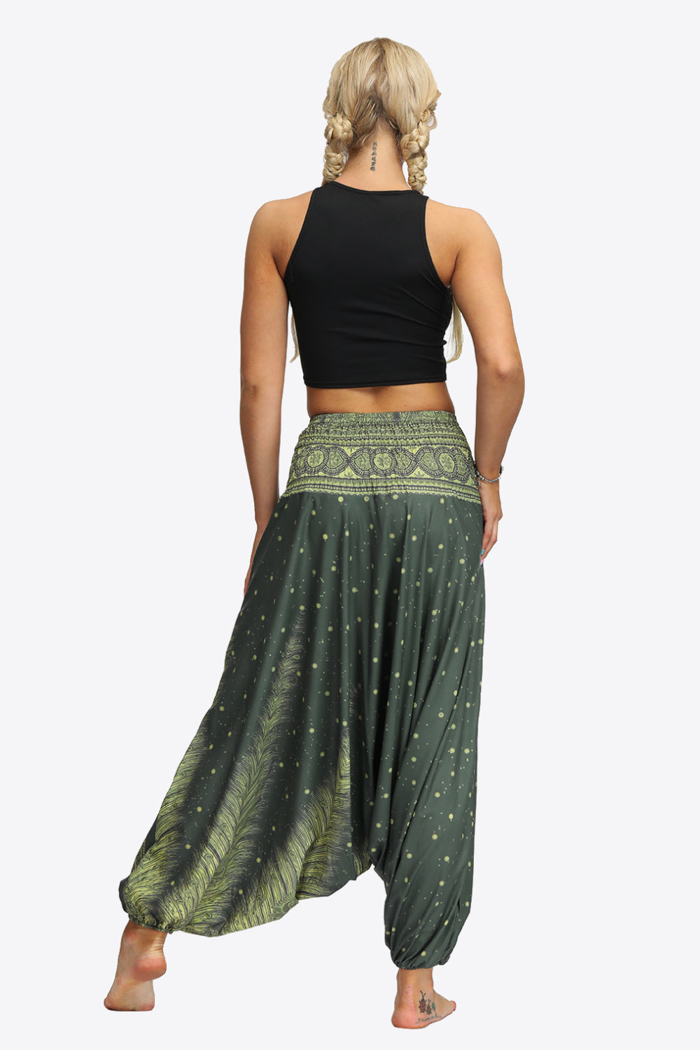 Romy | Printed Maxi Long Harem Skirt