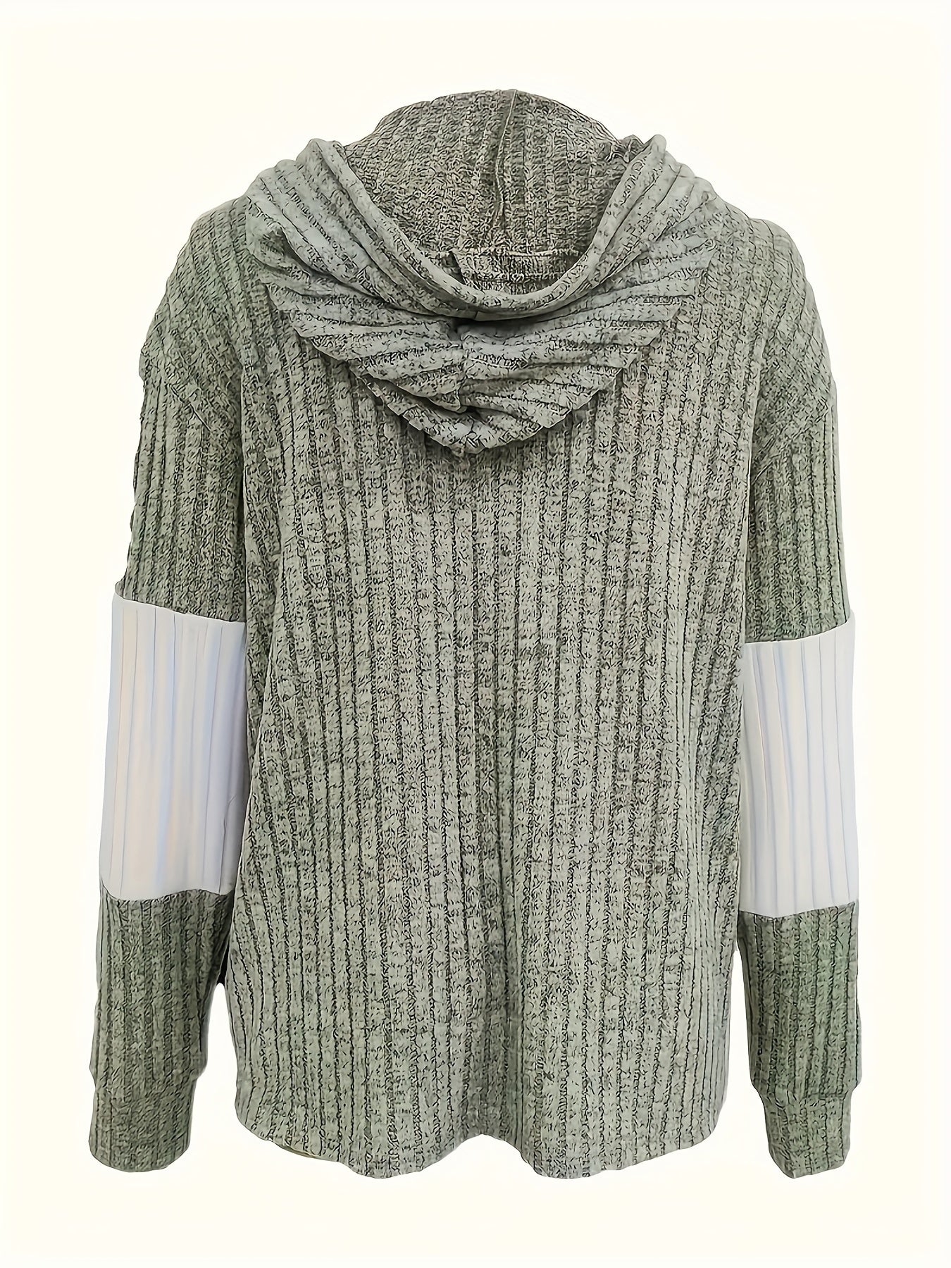 Elara | Stylish Zip-Up Hoodie Jacket with Color Block Detail for Women