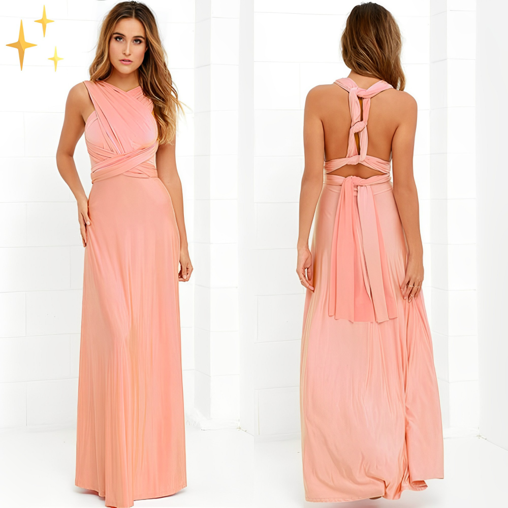 Fiete | Elegant Tied Detail Maxi Dress
