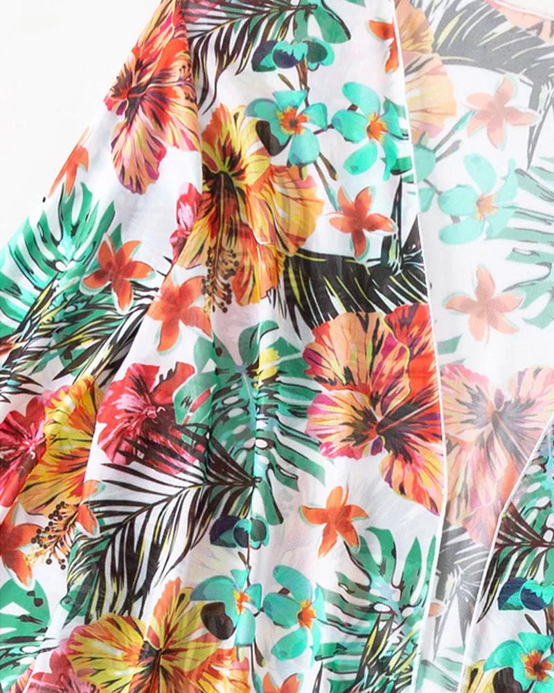 Odette | Stylish Floral Printed 3 Piece Bikini Set