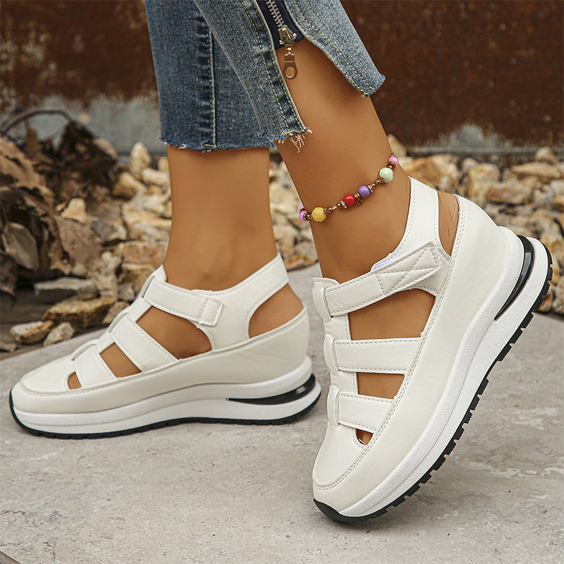 Hazel | Comfortable Open Sneakers for Women, Perfect for Casual Outings
