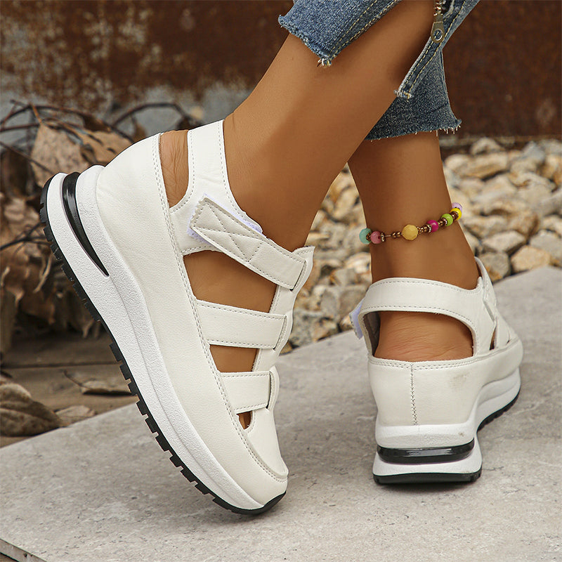 Hazel | Comfortable Open Sneakers for Women, Perfect for Casual Outings