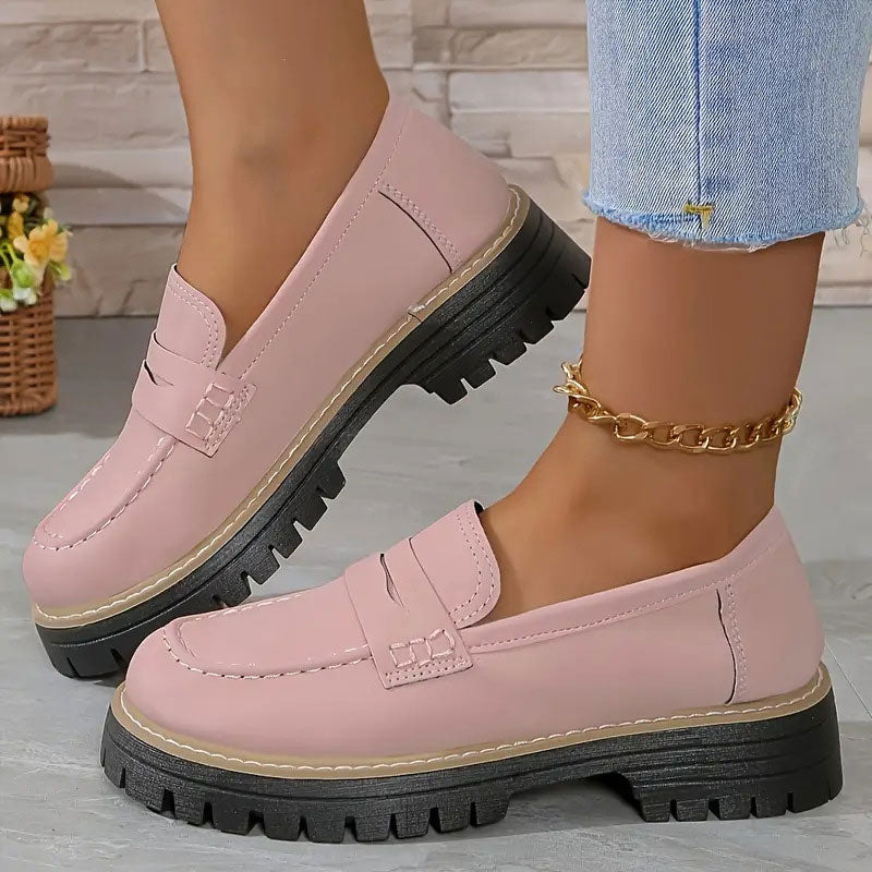 Maisie | Cozy Platform Loafers for Women