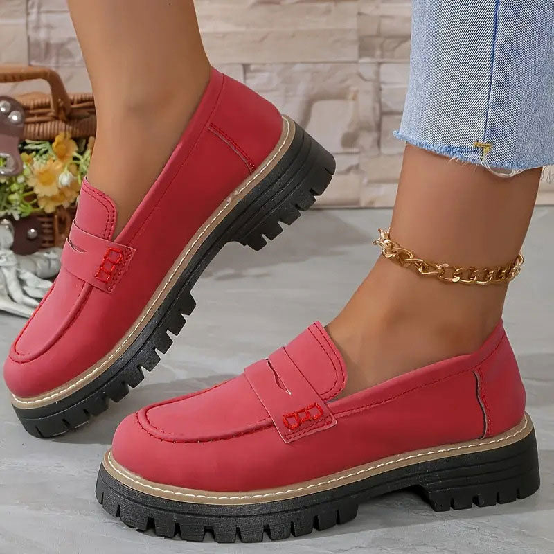 Maisie | Cozy Platform Loafers for Women