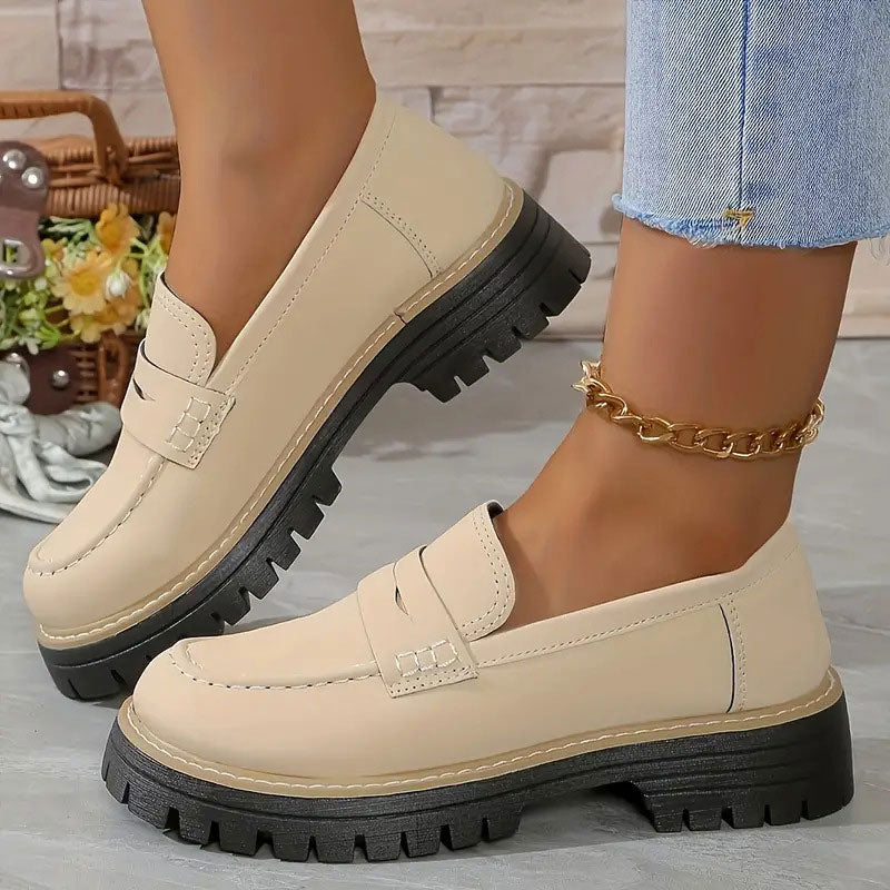 Maisie | Cozy Platform Loafers for Women