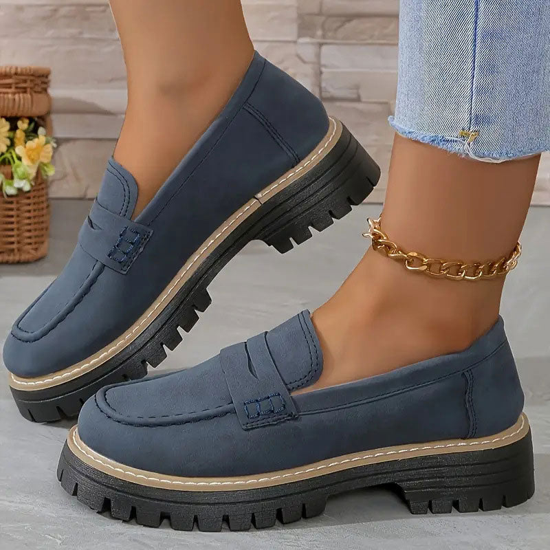 Maisie | Cozy Platform Loafers for Women