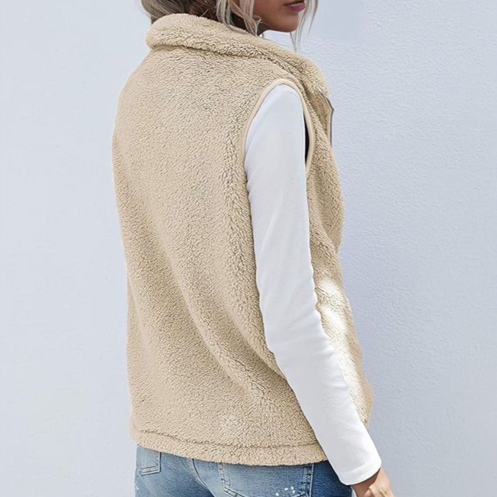 Natalie | Sleeveless Stylish Cozy Vest for Women