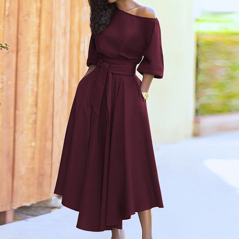 Helena | Timeless A-Line Maxi Dress